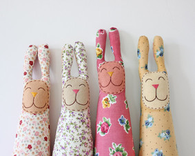 Conejitos de tela