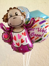 Globos metálicos chicos